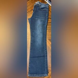 Denim Blue Straight Leg Women's Jeans
